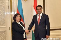 Delegations of the Tajik and Azerbaijani National Assemblies Hold Meeting in Baku