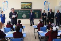 President Emomali Rahmon Inaugurates a Number of Social Facilities in Dushanbe