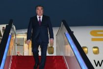 President Emomali Rahmon Returns Home After Two-Day Official Visit to Egypt