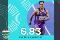 Runner Muzrapov Updates Record of Tajikistan at the World Athletics Championships