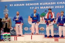 Tajik Wrestler Kurbonaliev Becomes Asian Champion in Kurash