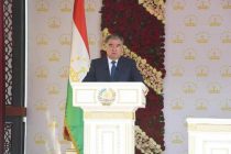 President Emomali Rahmon: Tajikistan and Kyrgyzstan Can Resolve Border Issues Only Peacefully