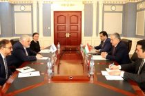 FM Muhriddin Receives Acting Head of the OSCE Program Office in Dushanbe