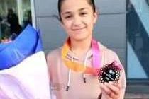 Tajik Student Shukurova Wins Gold Medal at the Aspire Rhythmic Gymnastics 2022