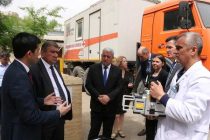 Tajikistan Receives Three Portable X-Ray Machines