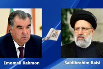 President Emomali Rahmon Sent Condolences to the President of the Islamic Republic of Iran Ebrahim Raisi