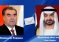 Emomali Rahmon Congratulates Sheikh Mohamed Bin Zayed On Being Elected UAE President