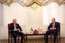 Sirojiddin Muhriddin and Jeyhun Bayramov Discuss Prospects for Tajik-Azerbaijani Relations