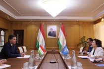 Zavkizoda and Sinanoglu Discuss Preparations for the Tajikistan Development Forum