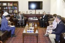 Ambassador of Tajikistan Meets Ankara University Rector