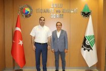 Ambassador of Tajikistan to Turkey Meets Chairman of the Bolu Chamber of Commerce and Industry