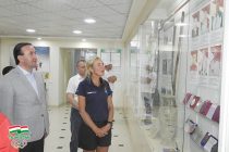 Australian Runner Guli Gets Acquainted with the Achievements of Tajik Athletes in the Museum of Olympic Glory