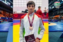 Tajik Athlete Wins Bronze Medal at the Asian Junior Wrestling Championship