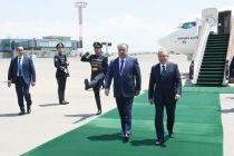 Commencement of official visit in the Republic of Uzbekistan