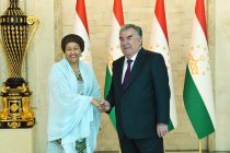 President Emomali Rahmon Receives Deputy Secretary-General of the United Nations Amina Mohammed
