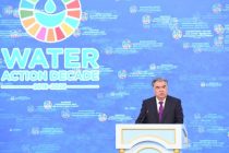 President Emomali Rahmon Addresses Second Dushanbe Conference on International Decade for Action “Water for Sustainable Development”, 2018 – 2028