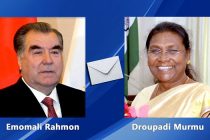 President Emomali Rahmon Congratulates Newly Elected Indian President Draupadi Murmu