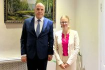 Tajikistan’s Ambassador Meets Representative of the Ministry of Foreign Affairs of Finland