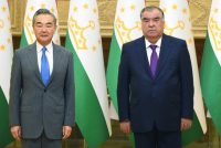 President Emomali Rahmon Receives Chinese Foreign Minister Wang Yi