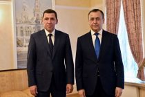 Tajik Ambassador to Russia Meets Governor of Sverdlovsk Region