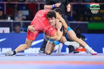 Tajik Athlete Takes Fifth Place at the World U-17 Wrestling Championship