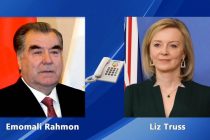 President Emomali Rahmon Congratulates New UK PM-Elect Truss