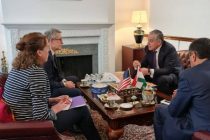 Tajik Foreign Minister Meets Special Assistant to the President of the United States Eric Green
