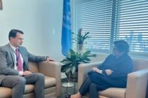 Permanent Representative of Tajikistan Meets UN Under-Secretary-General