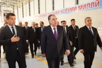 President Emomali Rahmon Opens Nursoz Production Workshops in Norak