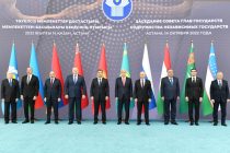 President Emomali Rahmon Attends Meeting of the CIS Heads of State Council in Astana