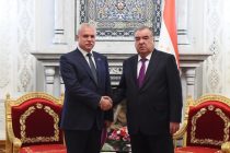 President Emomali Rahmon Receives CSTO Secretary-General in Dushanbe