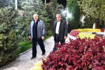 Emomali Rahmon and Aleksandr Lukashenko Hold Informal Meeting