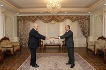 Tajik Deputy Foreign Minister Receives Copies of Credentials of Russian Ambassador