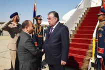 President Emomali Rahmon Arrives for Sharm El Sheikh to Attend COP27 Conference
