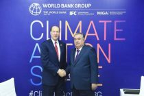 Emomali Rahmon Meets with World Bank Group President David Malpass on the Sidelines of the COP27 Conference in Sharm El Sheikh