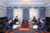 FM Muhriddin Receives U.S. Ambassador Due to the Completion of His Mission in Tajikistan