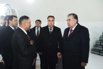 President Emomali Rahmon Opens Mevahoi Hazorchashma Processing and Packaging Workshop in Devashtich