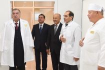 President Emomali Rahmon Inaugurates New Diagnostic and Treatment Center in Vahdat
