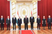 New Ambassadors Hand Over Credentials To President Emomali Rahmon of Tajikistan