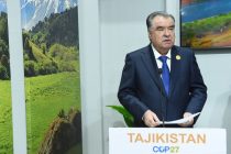 Emomali Rahmon Delivered Speech at Opening of Tajikistan Water Pavilion at the COP27 UN Climate Conference in Sharm El Sheikh