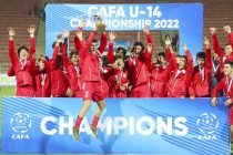 Tajik U-14 Football Team Wins 2022 CAFA Championship