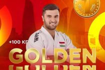 Tajik Athlete Rahimov Wins First Gold Medal in History of Tajik Judo at the Grand Slam Tournament