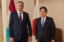 First Deputy PM of Tajikistan Meets Japanese Minister of Foreign Affairs