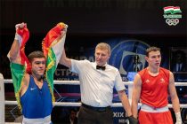 Tajik Athlete Saidov Wins Gold Medal at the World Boxing Cup