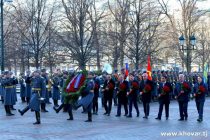 Speaker of the National Assembly Rustam Emomali Attends Wreath-Laying Ceremony in Moscow