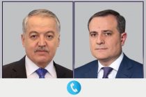 Foreign Ministers of Tajikistan and Azerbaijan Hold a Phone Talk