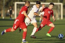 U-20 Football Teams of Tajikistan and Iraq Tie in a Control Match in Turkiye