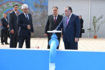 President Emomali Rahmon Opens Drinking Water Line to Supply 18,000 Residents of Istiklol