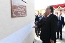 President Emomali Rahmon Opens Ganji Somon Poultry Factory and Visits  Exhibition of the Company’s Products in Guliston