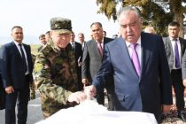 President Emomali Rahmon Commissions Service Residential Building for Employees of the Ministry of Internal Affairs in Istiklol